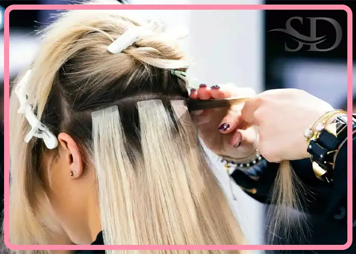 انواع روش های اکستنشن مو