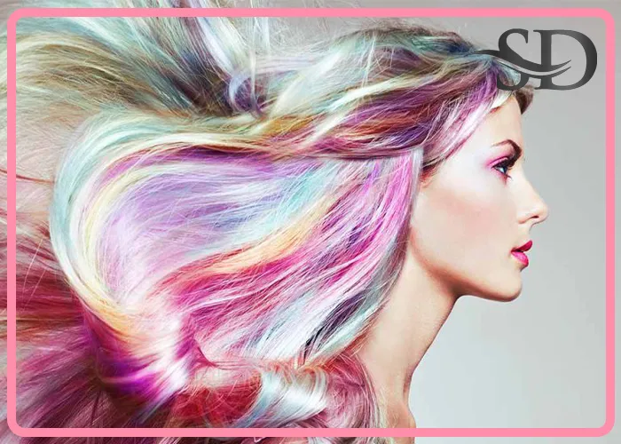 تغییر فوری استایل با اکستنشن مو کلیپسی رنگی