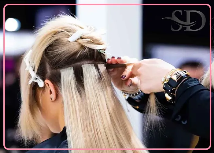 خدمات ترمیم اکستنشن مو