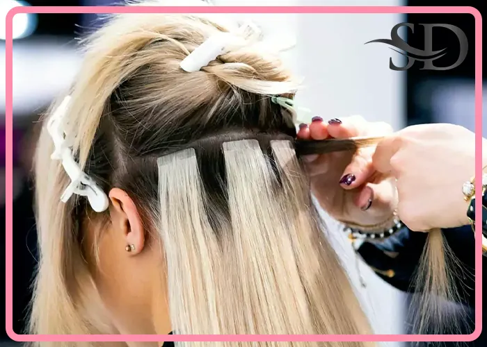 قیمت ترمیم اکستنشن مو